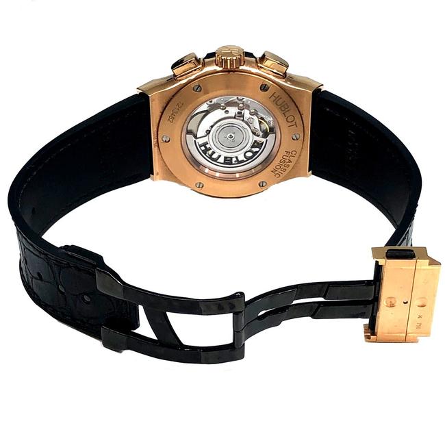 Hublot Classic Fusion Chrono Mens Yellow K18 Pink Gold Rubber 521 / Ox 9010 Lr 1704 Watch Hublot Classic Fusion Chrono Mens Yellow K18 Pink Gold Rubber 521 / Ox 9010 Lr 1704 Watch
