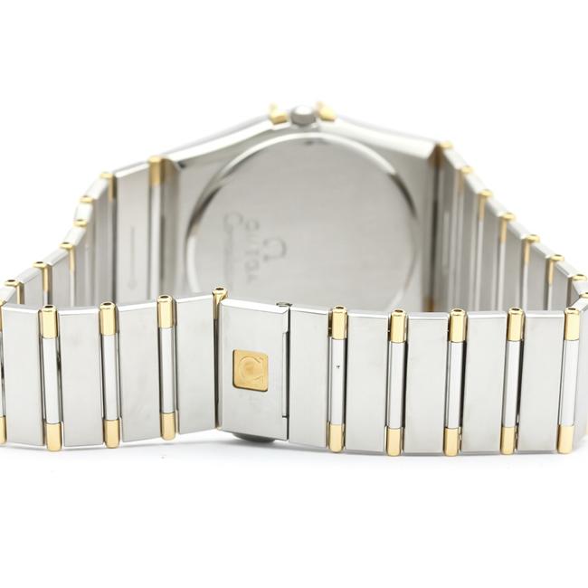 Omega Constellation 18k Gold Steel Quartz Mens 396.1070 Watch Omega Constellation 18k Gold Steel Quartz Mens 396.1070 Watch