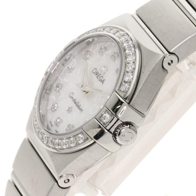 Omega 123.15.24.60.55.005 Constellation Bezel Diamond Stainless Steel Ladies Watch Omega 123.15.24.60.55.005 Constellation Bezel Diamond Stainless Steel Ladies Watch