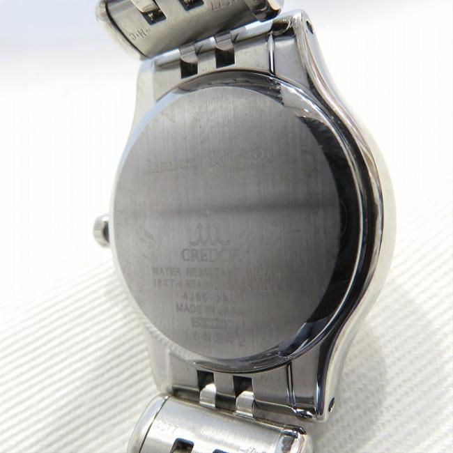 Seiko Credor 4j85-0a20 Ladies Quartz Silver Dial Watch Seiko Credor 4j85-0a20 Ladies Quartz Silver Dial Watch
