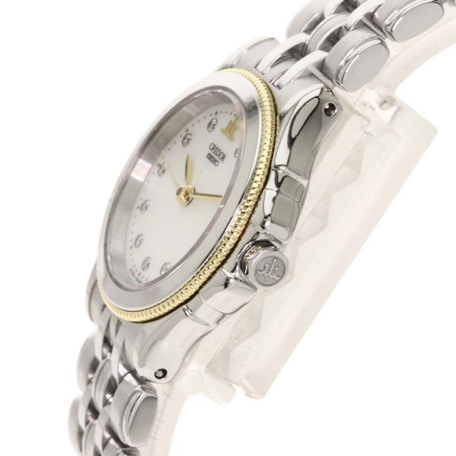 Seiko Gsas978 4j81-0b20 Credor 11p Diamond Stainless Steel Ladies Watch Seiko Gsas978 4j81-0b20 Credor 11p Diamond Stainless Steel Ladies Watch