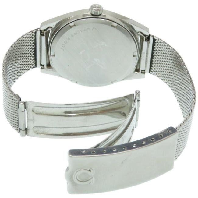 Omega Manual Winding Geneve 135.041 Vintage Stainless Steel Silver Dial Mens Watch Omega Manual Winding Geneve 135.041 Vintage Stainless Steel Silver Dial Mens Watch