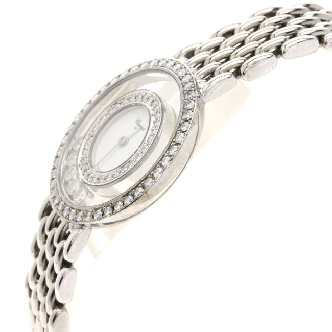 Chopard 20 5691 Happy Diamonds 5p Moving Diamond Wrist K18 White Gold K18wg Ladies Watch Chopard 20 5691 Happy Diamonds 5p Moving Diamond Wrist K18 White Gold K18wg Ladies Watch