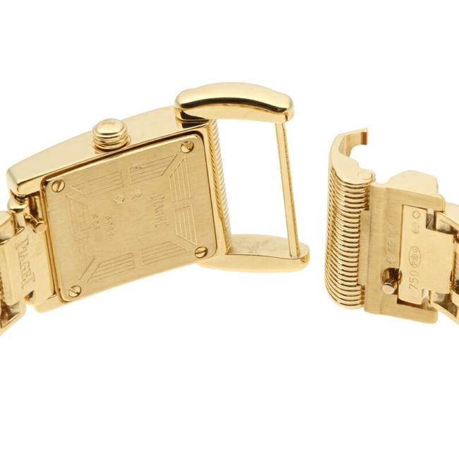 Piaget Miss Protocol Diamond Ladies 5222 750 Yellow Gold White Shell Arabian Dial Watch Piaget Miss Protocol Diamond Ladies 5222 750 Yellow Gold White Shell Arabian Dial Watch