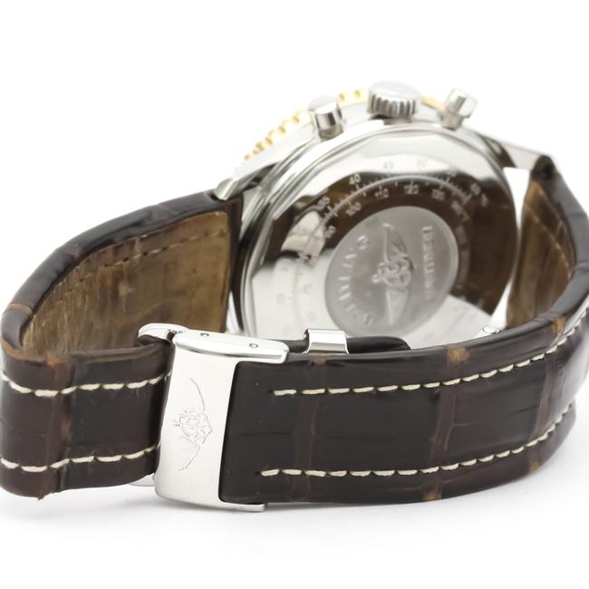 Breitling Navitimer Mechanical Stainless Steel Yellow Gold (18k) Mens Sports D12022 Watch Breitling Navitimer Mechanical Stainless Steel Yellow Gold (18k) Mens Sports D12022 Watch