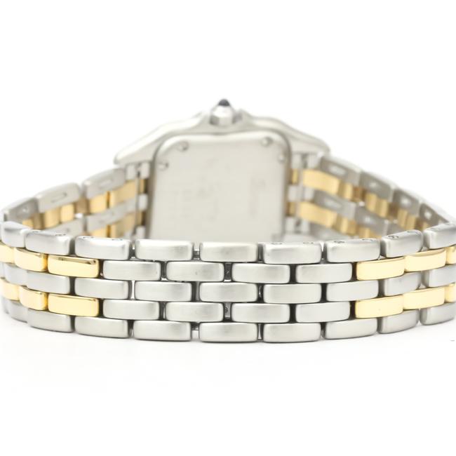 Cartier Panthere De Quartz Stainless Steel Yellow Gold (18k) Womens Dress 166921 Watch Cartier Panthere De Quartz Stainless Steel Yellow Gold (18k) Womens Dress 166921 Watch
