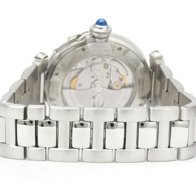 Cartier Pasha 38 Stainless Steel Mens Dress W31040h3 Watch Cartier Pasha 38 Stainless Steel Mens Dress W31040h3 Watch