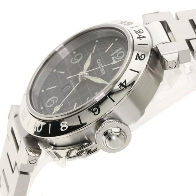 Cartier W31049m7 Pasha C Meridian Gmt Stainless Steel Boys Watch Cartier W31049m7 Pasha C Meridian Gmt Stainless Steel Boys Watch