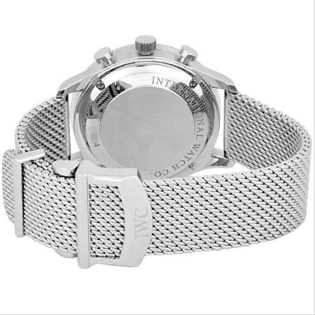 IWC International Company Portugieser Chronograph Stainless Steel Mens Silver Dial Iw371446 Watch IWC International Company Portugieser Chronograph Stainless Steel Mens Silver Dial Iw371446 Watch