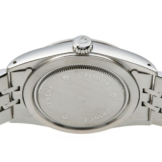 Tudor Prince Date Day Mens 76200 Stainless Steel White Arabian Dial Watch Tudor Prince Date Day Mens 76200 Stainless Steel White Arabian Dial Watch