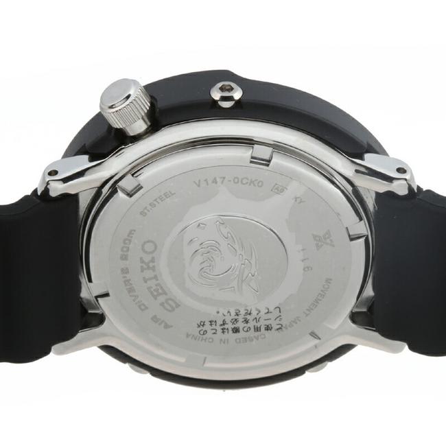 Seiko Scuba Prospex Diver Mens Stbr031 (V147-0ck0) Stainless Steel White Shell Dial Watch Seiko Scuba Prospex Diver Mens Stbr031 (V147-0ck0) Stainless Steel White Shell Dial Watch