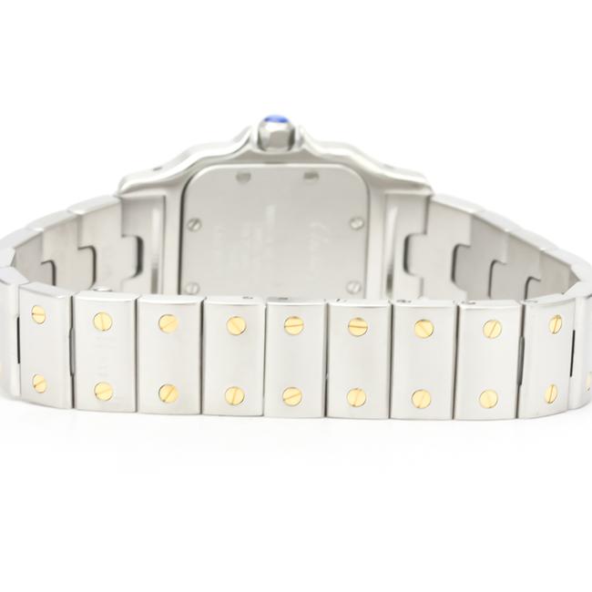 Cartier Santos Galbee Quartz Stainless Steel Yellow Gold (18k) Womens Dress W20012c4 Watch Cartier Santos Galbee Quartz Stainless Steel Yellow Gold (18k) Womens Dress W20012c4 Watch