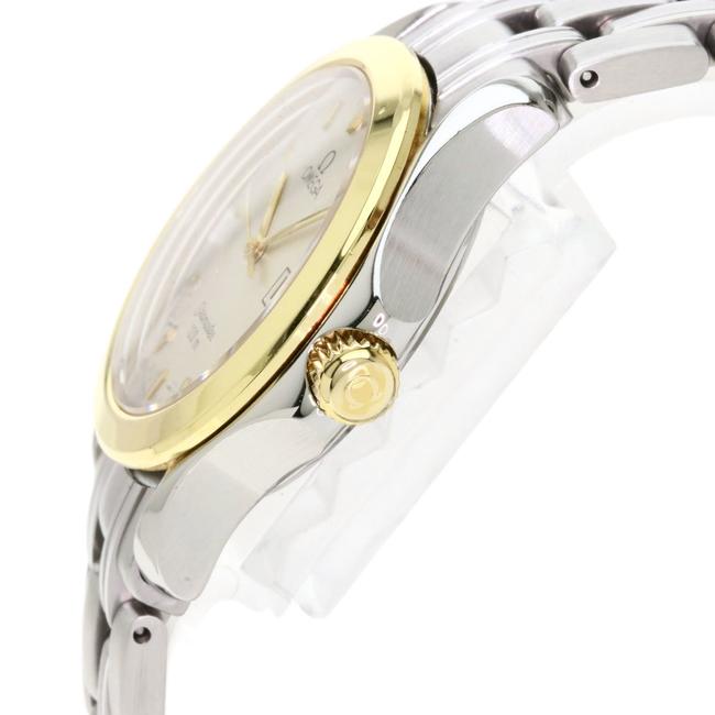 Omega Seamaster Stainless Steel K18 Yellow Gold Ladies Watch Omega Seamaster Stainless Steel K18 Yellow Gold Ladies Watch