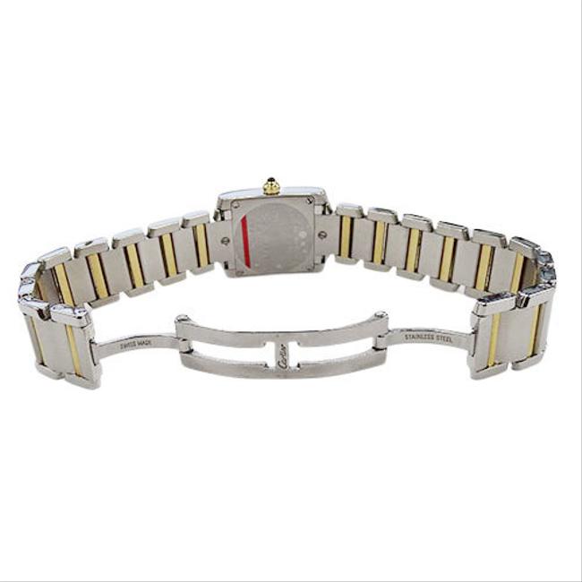 Cartier Gold / Silver 2384 W51007q4 Tank Francaise Quartz Combi Ladies Watch Cartier Gold / Silver 2384 W51007q4 Tank Francaise Quartz Combi Ladies Watch