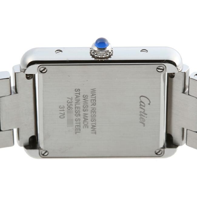 Cartier Roman Tank Solo Ladies W5200013 Stainless Steel Silver Dial Watch Cartier Roman Tank Solo Ladies W5200013 Stainless Steel Silver Dial Watch