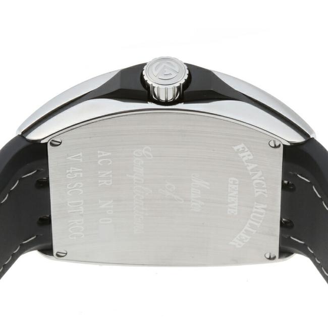Franck Muller Vanguard Racing Mens V45scdt Rcg Stainless Steel White Arabian Dial Watch Franck Muller Vanguard Racing Mens V45scdt Rcg Stainless Steel White Arabian Dial Watch