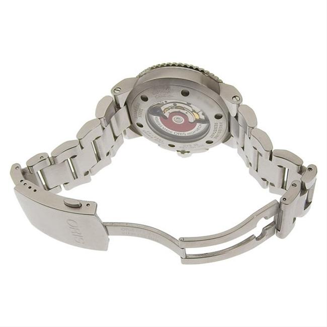 Oris Silver Genuine Aquis Date Mens 7653 Watch Oris Silver Genuine Aquis Date Mens 7653 Watch