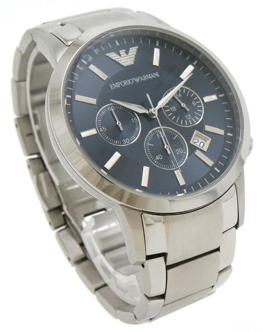 Emporio Armani Chronograph Blue Dial Mens Quartz Ar-2448 Watch Emporio Armani Chronograph Blue Dial Mens Quartz Ar-2448 Watch