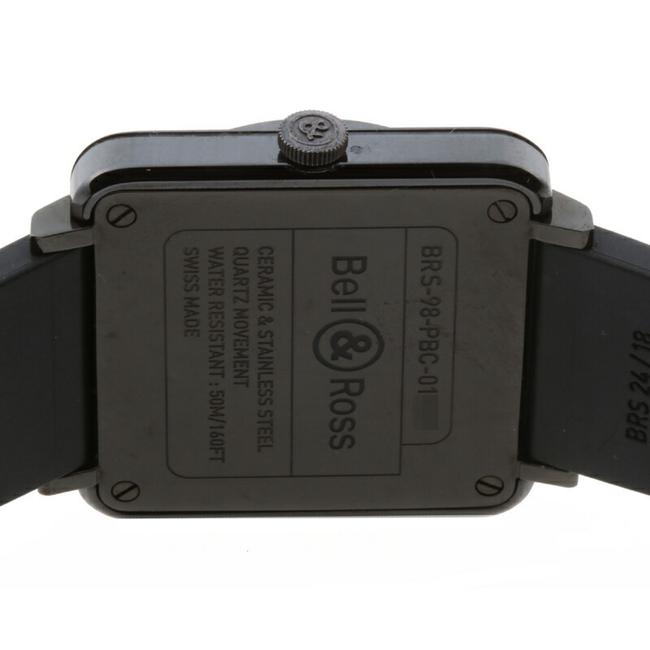 Bell & Ross Square Ladies Mens Brs-98-pbc Ceramic Black Dial Watch Bell & Ross Square Ladies Mens Brs-98-pbc Ceramic Black Dial Watch