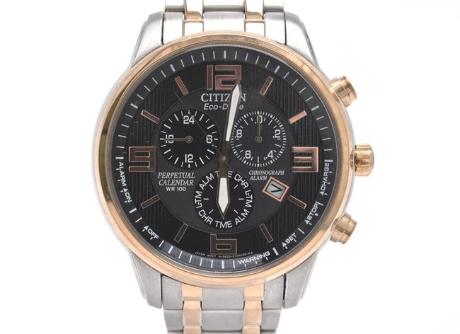 Citizen Perpetual Calendar Eco-drive Chronograph Dial Ss Gp Mens E820-s075262 Watch Citizen Perpetual Calendar Eco-drive Chronograph Dial Ss Gp Mens E820-s075262 Watch