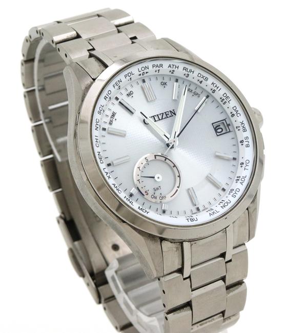 Citizen Satellite Wave Ps Radio Silver Dial Titanium Mens Qz Quartz Cc3010-51a F150-t021581 Watch Citizen Satellite Wave Ps Radio Silver Dial Titanium Mens Qz Quartz Cc3010-51a F150-t021581 Watch