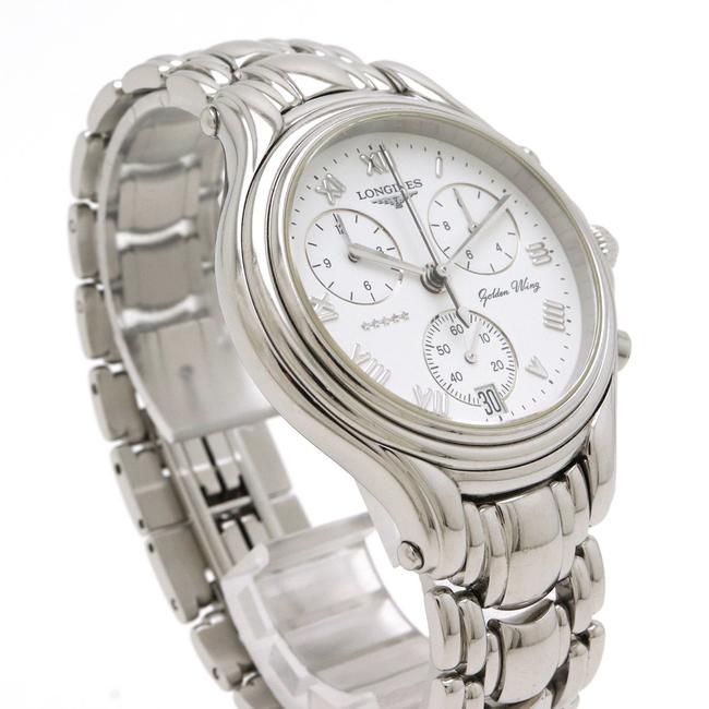 Longines Golden Wing Chronograph White Dial Mens Quartz L3.610.4 Watch Longines Golden Wing Chronograph White Dial Mens Quartz L3.610.4 Watch