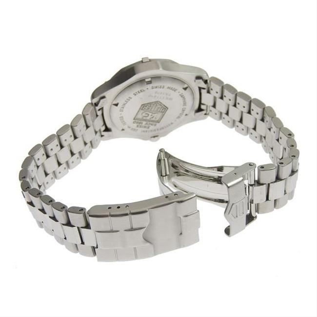 TAG Heuer Silver 2000 Classic Steel Quartz Mens Wk1115 Watch TAG Heuer Silver 2000 Classic Steel Quartz Mens Wk1115 Watch
