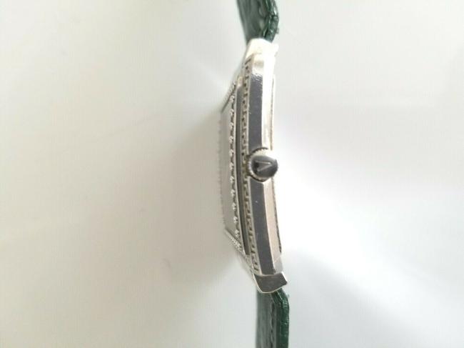 Versace Green Gianni Signature Medusa White Gold Plated G20 Face Watch Versace Green Gianni Signature Medusa White Gold Plated G20 Face Watch