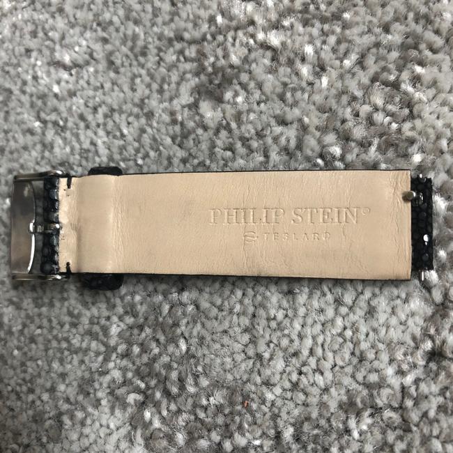 Philip Stein Black and Gray 18mm Genuine Stingray Band Watch Philip Stein Black and Gray 18mm Genuine Stingray Band Watch