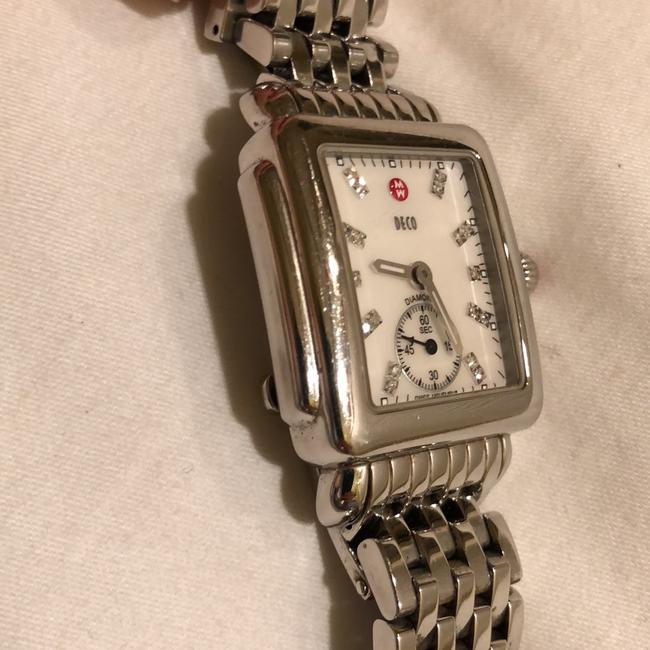 Michele Stainless Steele/Silver Womens Watch Michele Stainless Steele/Silver Womens Watch