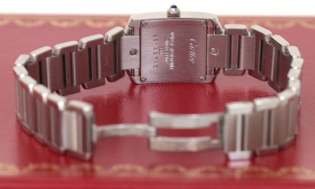 Cartier Silver Tank Francaise Quartz Stainless Steel Bracelet 20mm Watch Cartier Silver Tank Francaise Quartz Stainless Steel Bracelet 20mm Watch