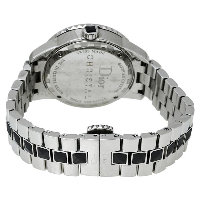 Dior Black Diamonds Stainless Steel Christal Cd113115m001 Quartz Womens Wristwatch 34 Mm Watch Dior Black Diamonds Stainless Steel Christal Cd113115m001 Quartz Womens Wristwatch 34 Mm Watch