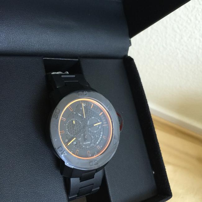 Movado Black / Orange Mens Bold Chrono Ion-plated Titanium 3600190 Watch Movado Black / Orange Mens Bold Chrono Ion-plated Titanium 3600190 Watch