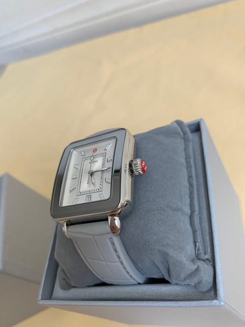 Michele Grey / Silver New Deco Sport Stainless-steel and Light Mww06k000009 Watch Michele Grey / Silver New Deco Sport Stainless-steel and Light Mww06k000009 Watch