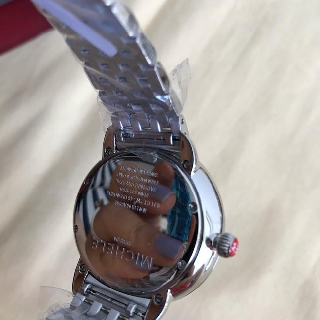 Michele Silver/ Lavender serein 16 Mop Dial Diamond Mw21b00a0062 Watch Michele Silver/ Lavender serein 16 Mop Dial Diamond Mw21b00a0062 Watch
