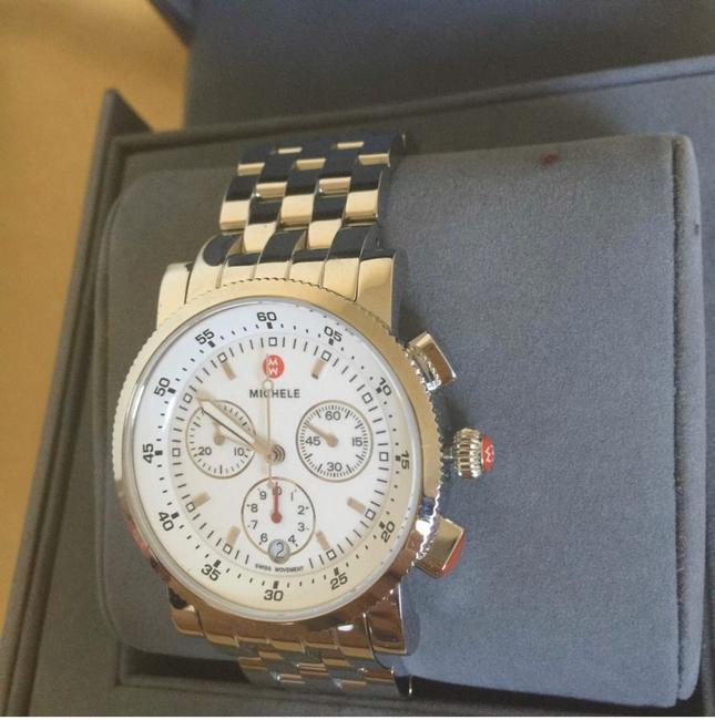 Michele Silver Sport Sail White Dial Mww01c000021 Watch Michele Silver Sport Sail White Dial Mww01c000021 Watch
