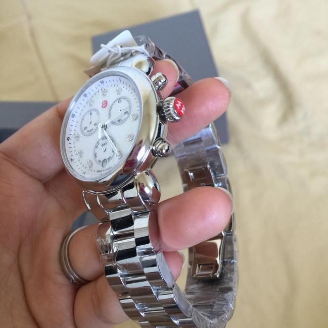 Michele Silver csx-36 Diamond Dial Mw03m00a0046 Watch Michele Silver csx-36 Diamond Dial Mw03m00a0046 Watch