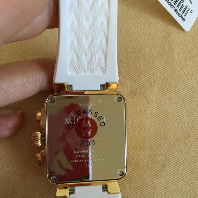 Michele White/ Gold Jelly Bean White/ Mww12f000013 Watch Michele White/ Gold Jelly Bean White/ Mww12f000013 Watch