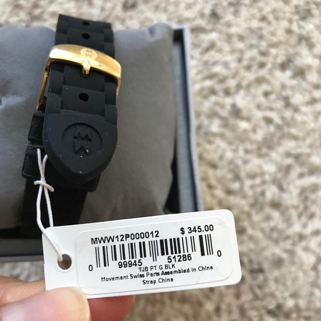 Michele Black / Gold Jelly Bean Petite Navy Mww12p000012 Watch Michele Black / Gold Jelly Bean Petite Navy Mww12p000012 Watch