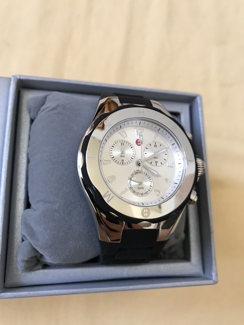 Michele Black Silver Jelly Flash-sale 10% Bean Tahitian Mww12f000033 Watch Michele Black Silver Jelly Flash-sale 10% Bean Tahitian Mww12f000033 Watch