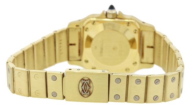 Cartier Yellow Gold Ladies Santos Solid 18k 24mm 101g Watch Cartier Yellow Gold Ladies Santos Solid 18k 24mm 101g Watch