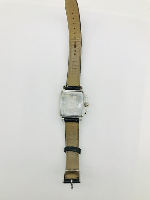 Michele Steel Diamond Deco Watch Michele Steel Diamond Deco Watch