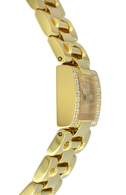 Piaget Yellow Gold Ladies Dancer Carree 50011 K83 Diamond Solid 18k 21mm 106 Watch Piaget Yellow Gold Ladies Dancer Carree 50011 K83 Diamond Solid 18k 21mm 106 Watch