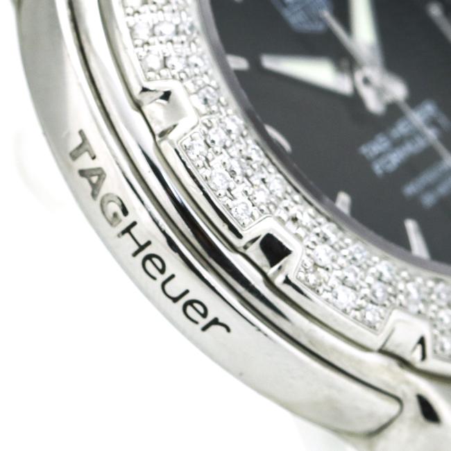 TAG Heuer Silver Formula 1 Wac1214 Diamond Black Womens Watch TAG Heuer Silver Formula 1 Wac1214 Diamond Black Womens Watch