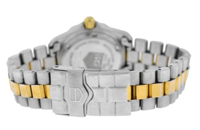 TAG Heuer Yellow Gold Silver Ladies Professional Wk1320 Steel Date Quartz Watch TAG Heuer Yellow Gold Silver Ladies Professional Wk1320 Steel Date Quartz Watch