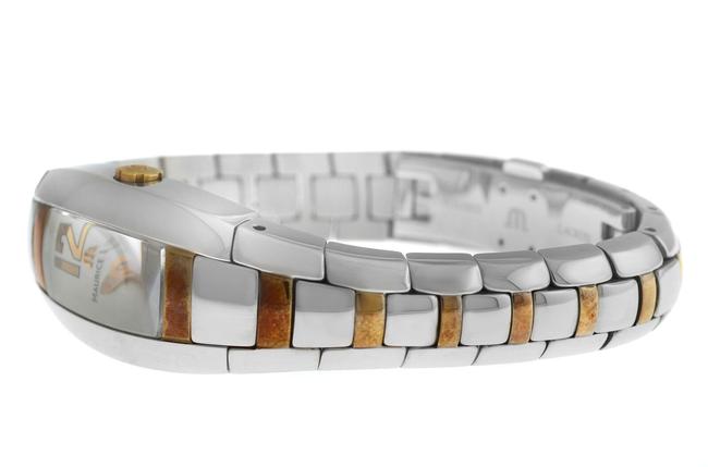 Maurice Lacroix Silver Gold Ladies Intuition In3012-ss002-320 Steel 20mm Quartz Watch Maurice Lacroix Silver Gold Ladies Intuition In3012-ss002-320 Steel 20mm Quartz Watch