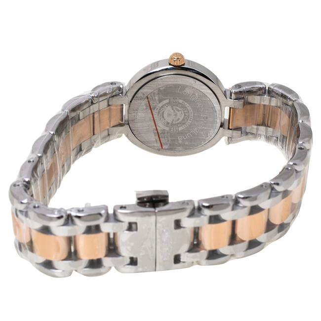 Longines Silver 18k Rose Gold Stainless Steel Primaluna L8.110.5.78.6 Womens Wristwatch 26.50 Mm Watch Longines Silver 18k Rose Gold Stainless Steel Primaluna L8.110.5.78.6 Womens Wristwatch 26.50 Mm Watch