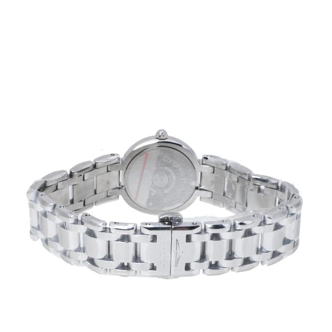 Longines Silver Stainless Steel Primaluna L8.110.4.71.6 Womens Wristwatch 26.50 Mm Watch Longines Silver Stainless Steel Primaluna L8.110.4.71.6 Womens Wristwatch 26.50 Mm Watch