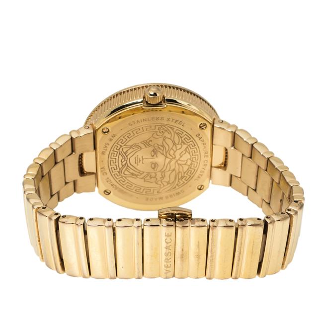 Versace Rose Gold Tone Stainless Steel V-metal Icon Vlc100014 Womens Wristwatch 40 Mm Watch Versace Rose Gold Tone Stainless Steel V-metal Icon Vlc100014 Womens Wristwatch 40 Mm Watch