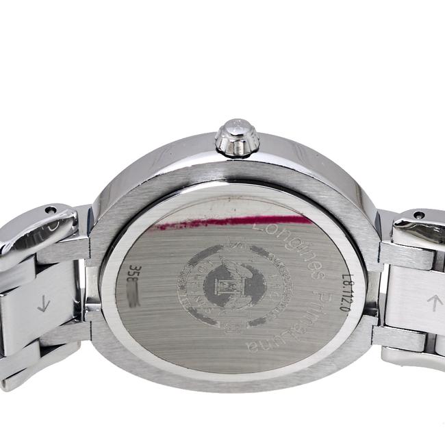 Longines Mother Of Pearl Stainless Steel Diamonds Primaluna L8.112.0 Womens Wristwatch 30 Mm Watch Longines Mother Of Pearl Stainless Steel Diamonds Primaluna L8.112.0 Womens Wristwatch 30 Mm Watch